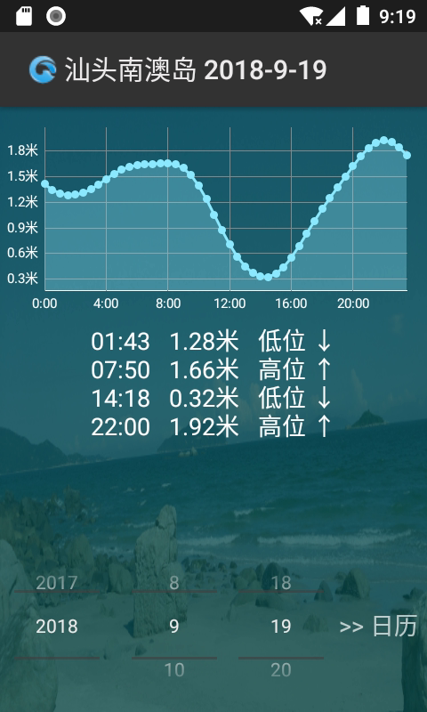 潮汐预报v1.9截图5