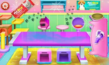 Pet shop cleaning - Animal game截图3