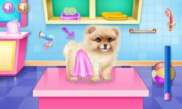 beautiful caring dog game截图4