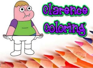 Coloring Clarence Coloring book for kids截图1