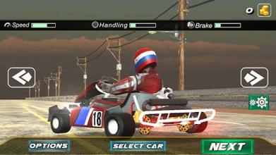 Traffic Car Highway - Go Kart Racing截图1