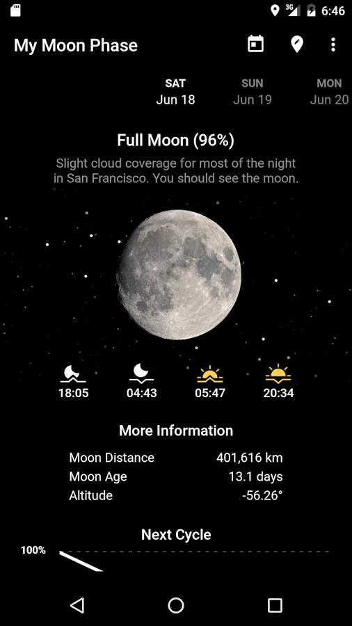 我的月相:My Moon Phase截图1