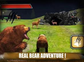 Wild Bear Simulator: 3D Jurasic Park Adventure截图2