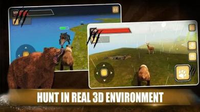 Wild Bear Simulator: 3D Jurasic Park Adventure截图5