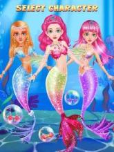 Mermaid Princess Salon Dress Up截图3