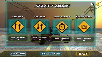 Traffic Car Highway - Go Kart Racing截图3