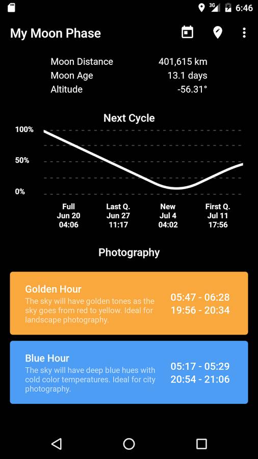 我的月相:My Moon Phase截图2