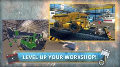 Heavy Duty Mechanic: Excavator Repair Games 2018截图1