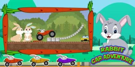 Rabbit Adventure - Racing Animal Car截图2