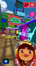 Subway Surf : Mustache Man Run截图1