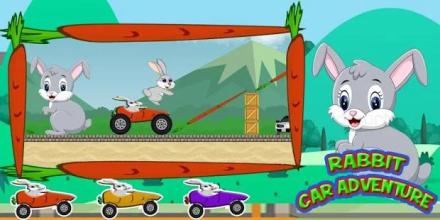 Rabbit Adventure - Racing Animal Car截图3