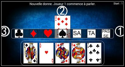 ♣♦ Belote ♥♠ Appli gratuite截图4