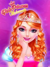 Pink Princess Makeup and Dress Up Salon 2019截图3