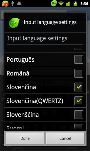 Slovak for GO Keyboard截图2