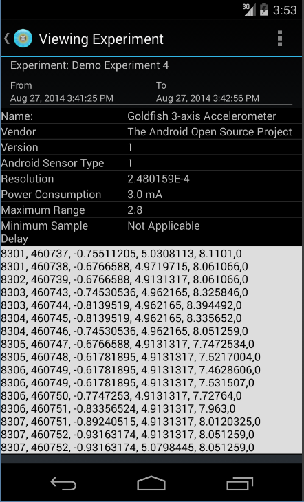 SenSee (Sensor Data Coll...截图10