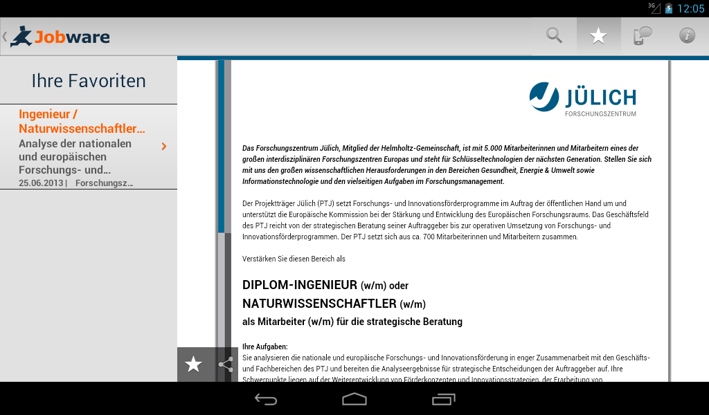 Jobsuche - Jobware App截图11