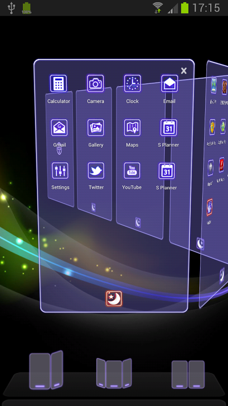 GalaxyS3 Next Launcher Theme截图3