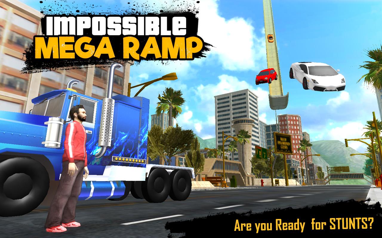 Impossible Mega Ramp 3D截图5