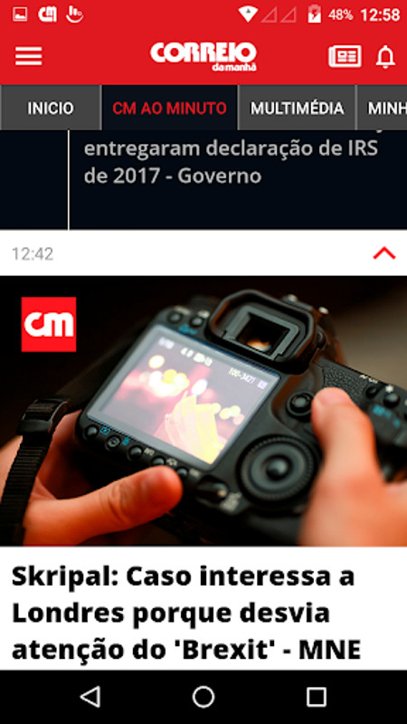 Correio da Manhã截图4