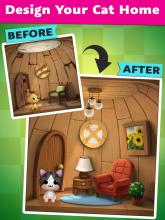 Cat Home Design Decorate Cute Magic Kitty Mansion截图5