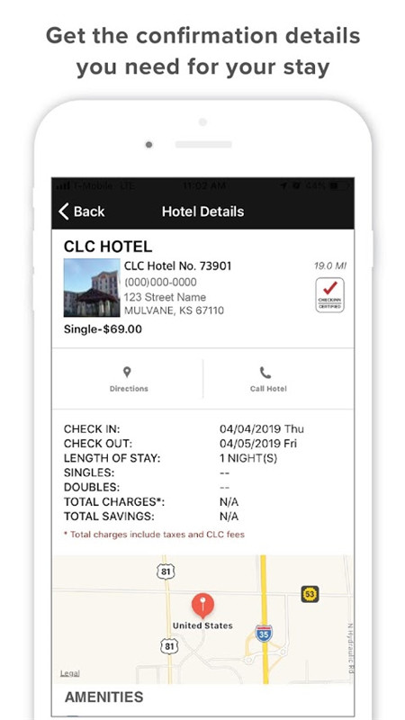 CLC Lodging Hotel Locator截图3