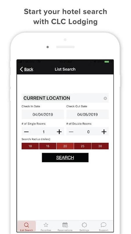 CLC Lodging Hotel Locator截图1