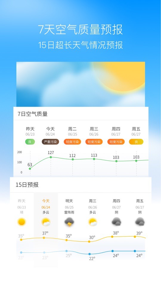 周边天气v1.1.0截图2