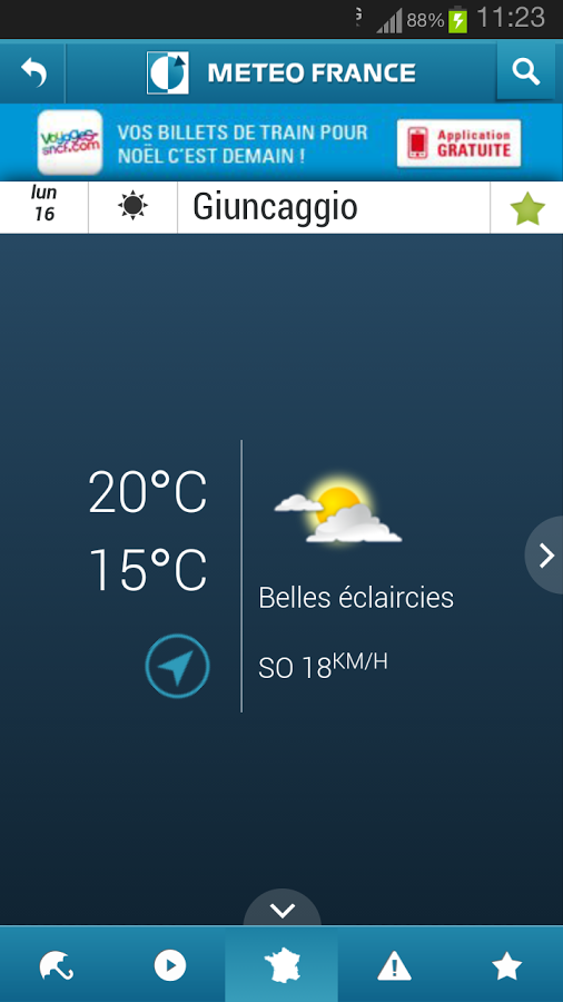 Meteo France截图3