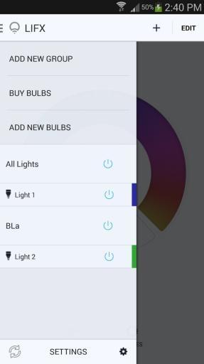 LIFX控制器截图8