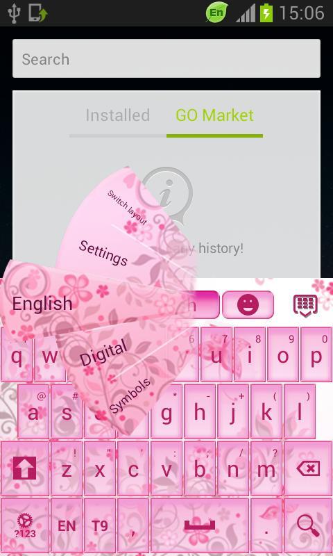 Keyboard Fancy Pink截图3