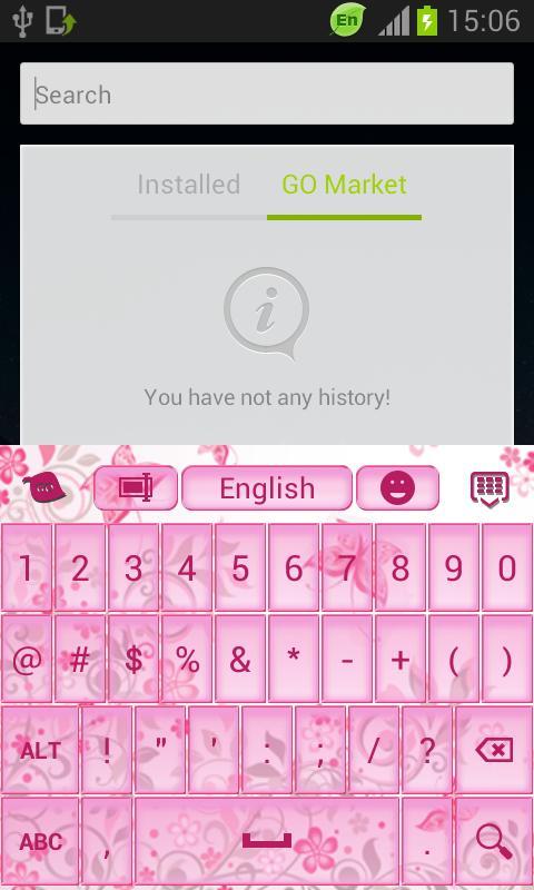 Keyboard Fancy Pink截图4