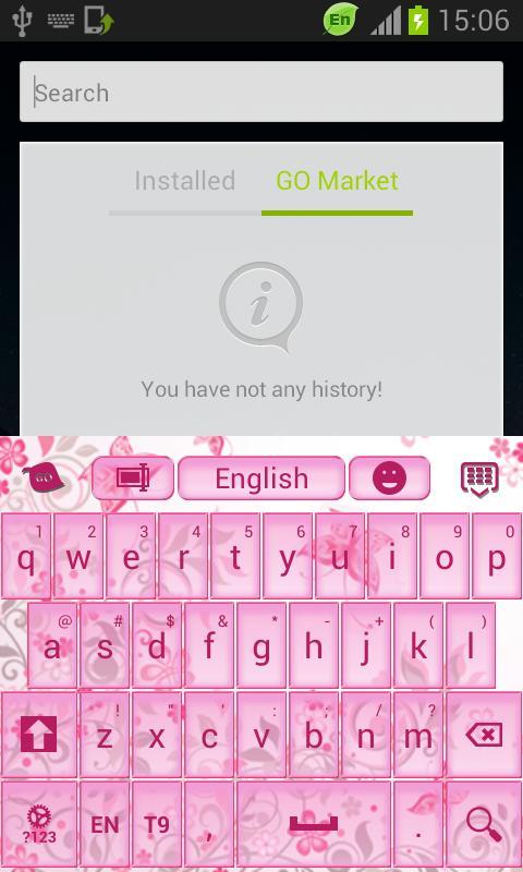 Keyboard Fancy Pink截图2