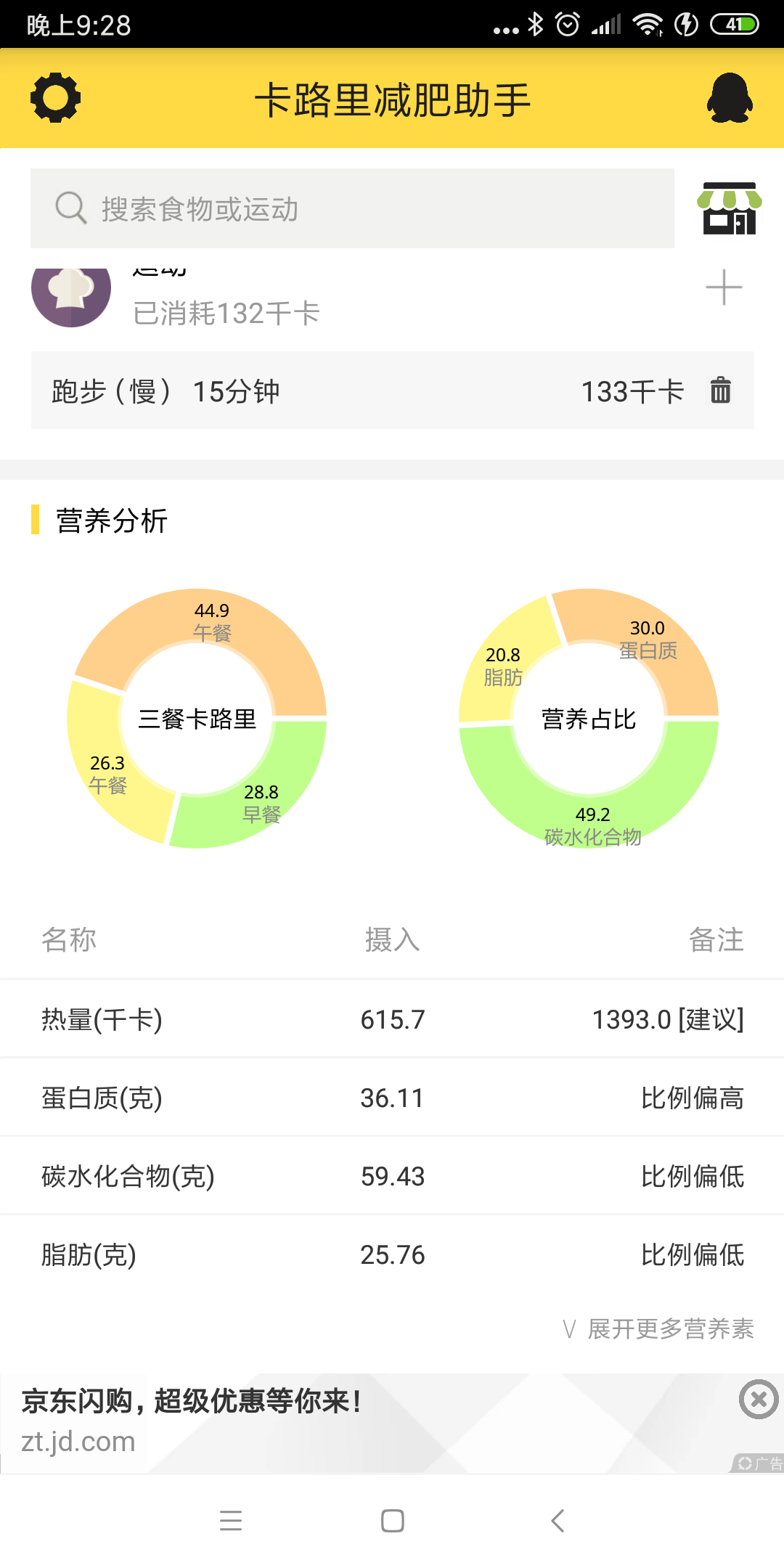 卡路里减肥助手v2.3.6截图2