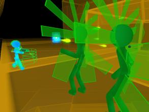 Stickman Neon Gun Warriors截图1