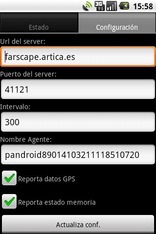 Pandroid Agent for Pandora FMS截图1