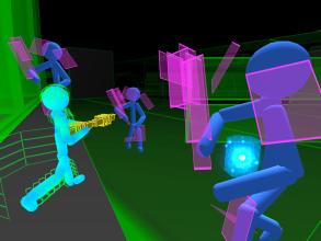 Stickman Neon Gun Warriors截图4