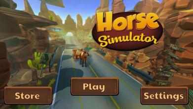 Horse Riding Games : Wild Cowboy Racing Simulator截图1