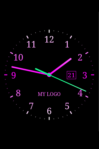 Analog Clock Live Wallpaper-7截图3