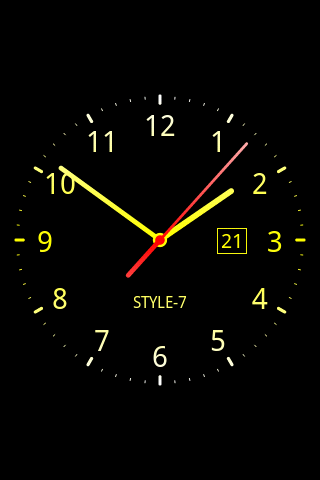 Analog Clock Live Wallpaper-7截图5