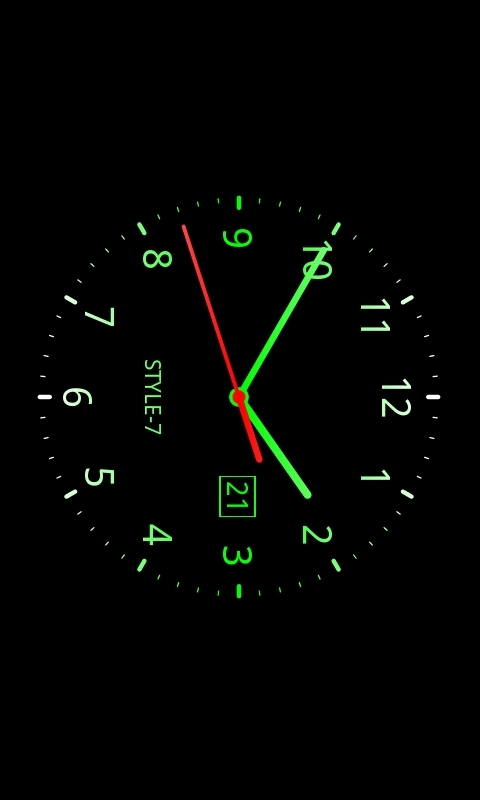 Analog Clock Live Wallpaper-7截图8