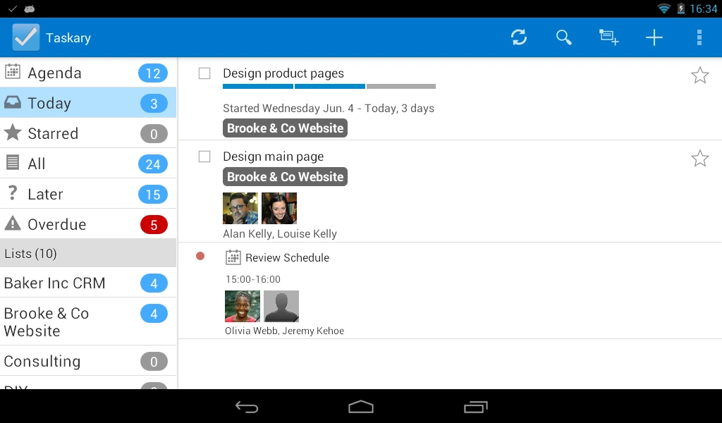 Google Tasks, To-do - Taskary截图1