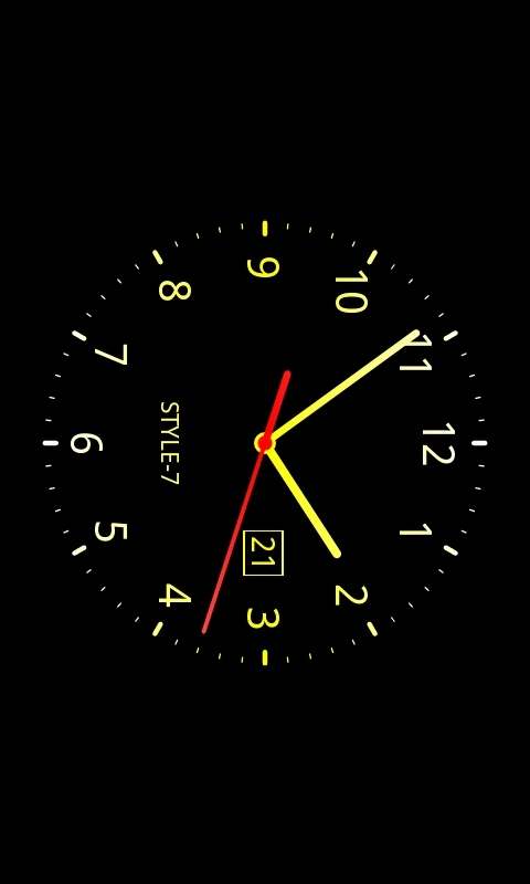 Analog Clock Live Wallpaper-7截图11