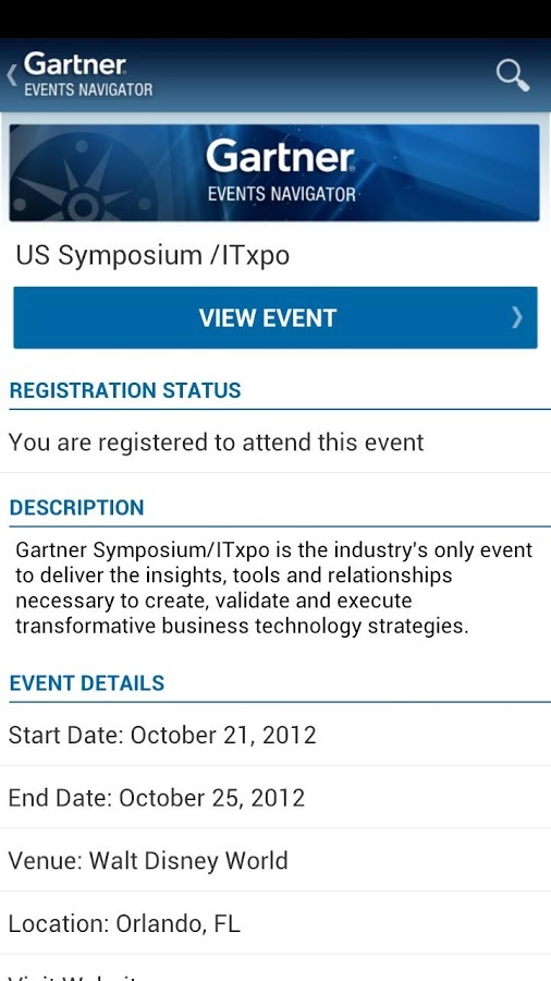 Gartner Events截图3