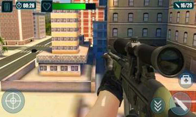 Scum Killing: Target Siege Shooting Game截图1