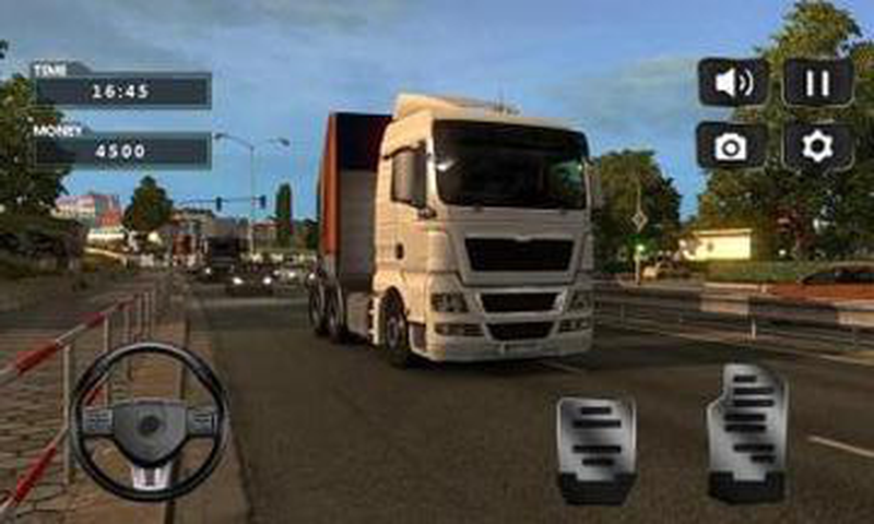 Euro Truck Sim Truck Trailer Driver 2018截图1