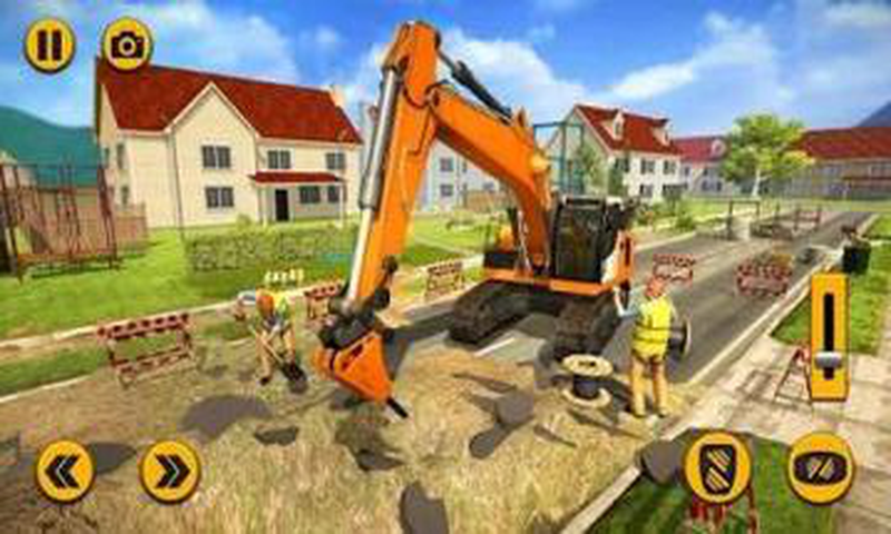 City Road Excavator Simulator 2018截图1