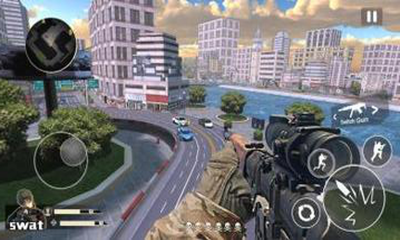 Sniper Traffic Hunter - Shoot War截图2