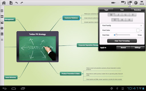 Mindomo (mind mapping)截图4