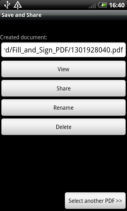 Fill and Sign PDF Forms截图3