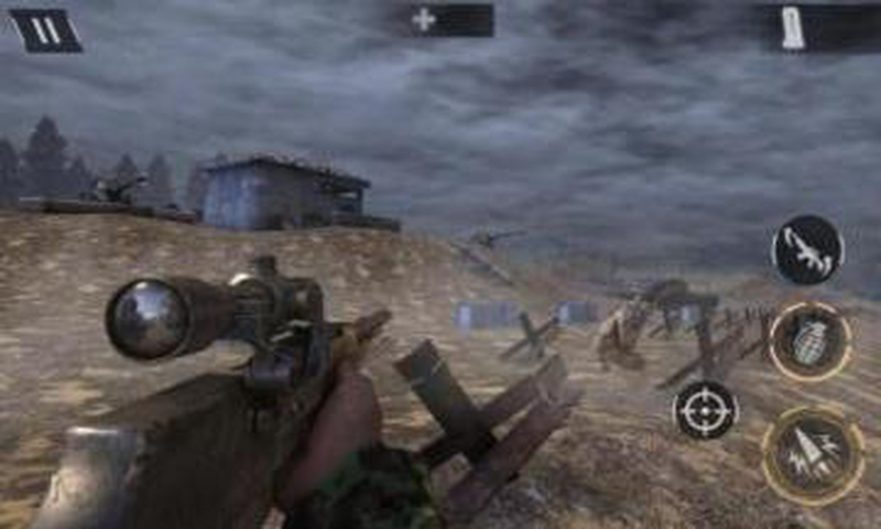 World War 2 Battleground Survival Winter Shooter截图4